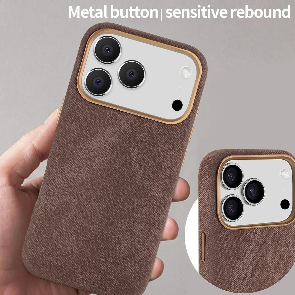 Vintage Premium Leather Magnetic Case