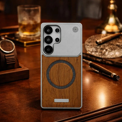 Contemporary MagSafe Wood Case