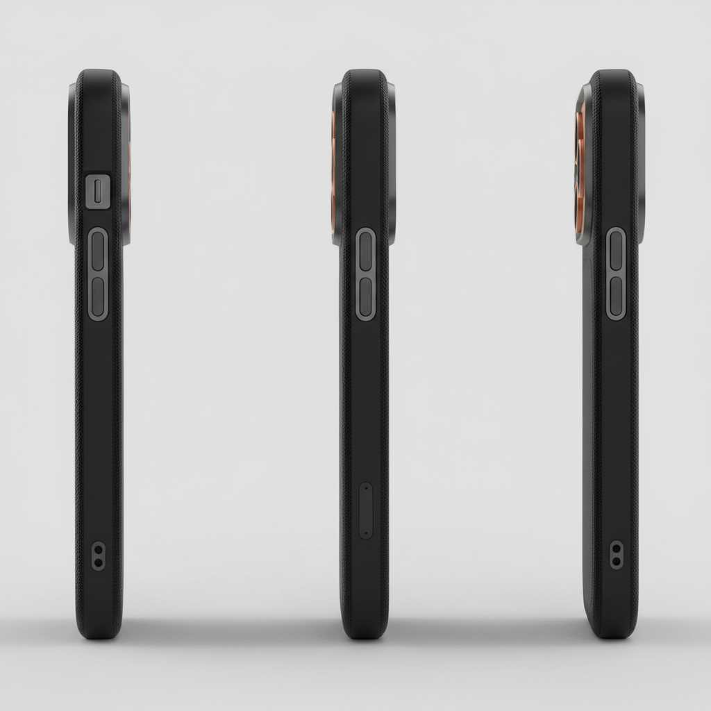 iPhone 17 Series Premium Metaleve Case With Heat Indicator
