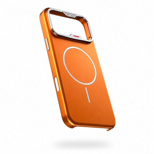 iPhone 17 Series Premium Metaleve Case With Heat Indicator