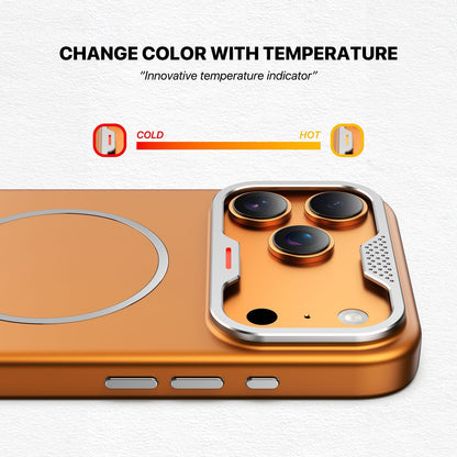 iPhone 17 Series Premium Metaleve Case With Heat Indicator